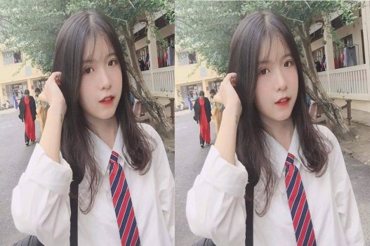 Em nữ sinh tạo ra nước thận khêu gợi